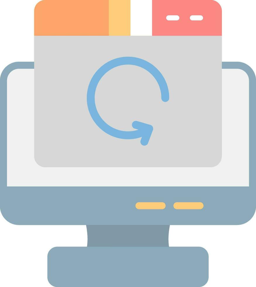 Landing Page Vector Icon Design