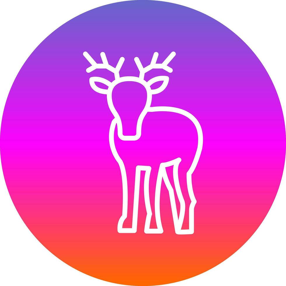 Deer Vector Icon Design