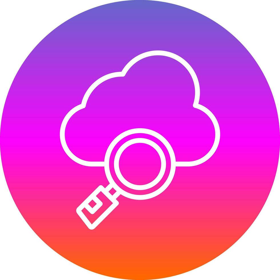 Cloud Vector Icon Design