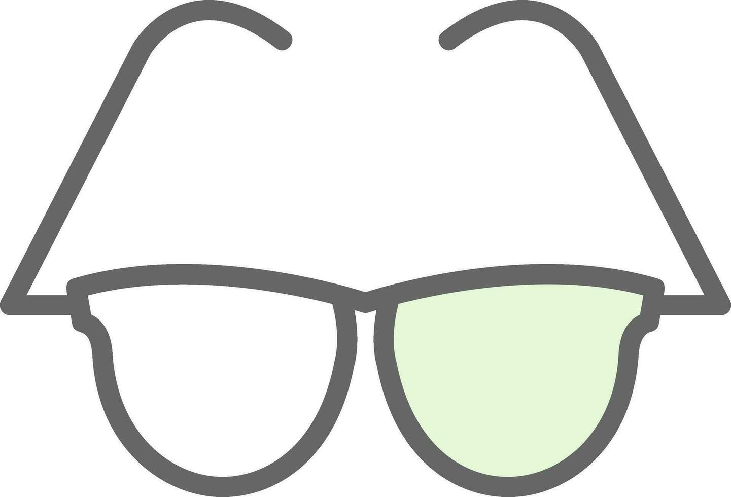 diseño de icono de vector de gafas