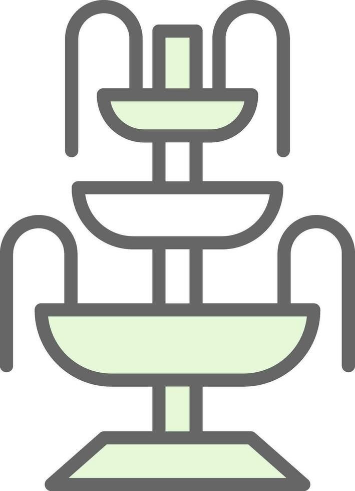 Fountain Vector Icon Design