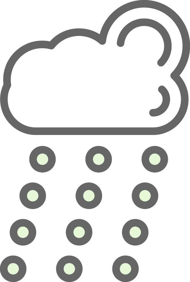 Rain Vector Icon Design