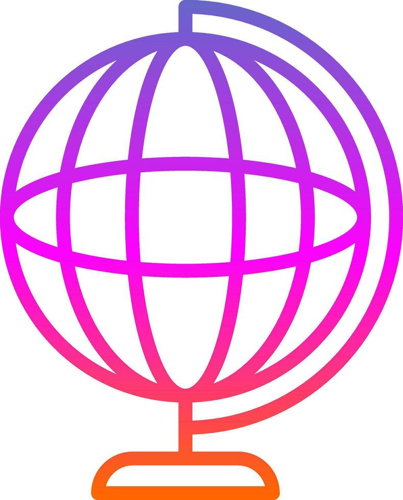 Globe Vector Icon Design