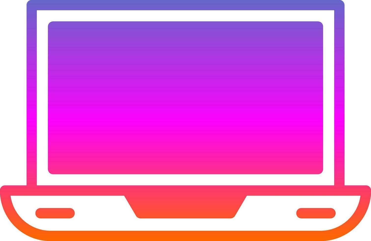 Laptop Vector Icon Design