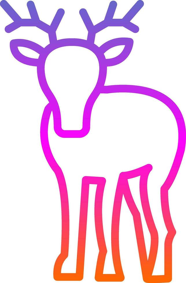 Deer Vector Icon Design