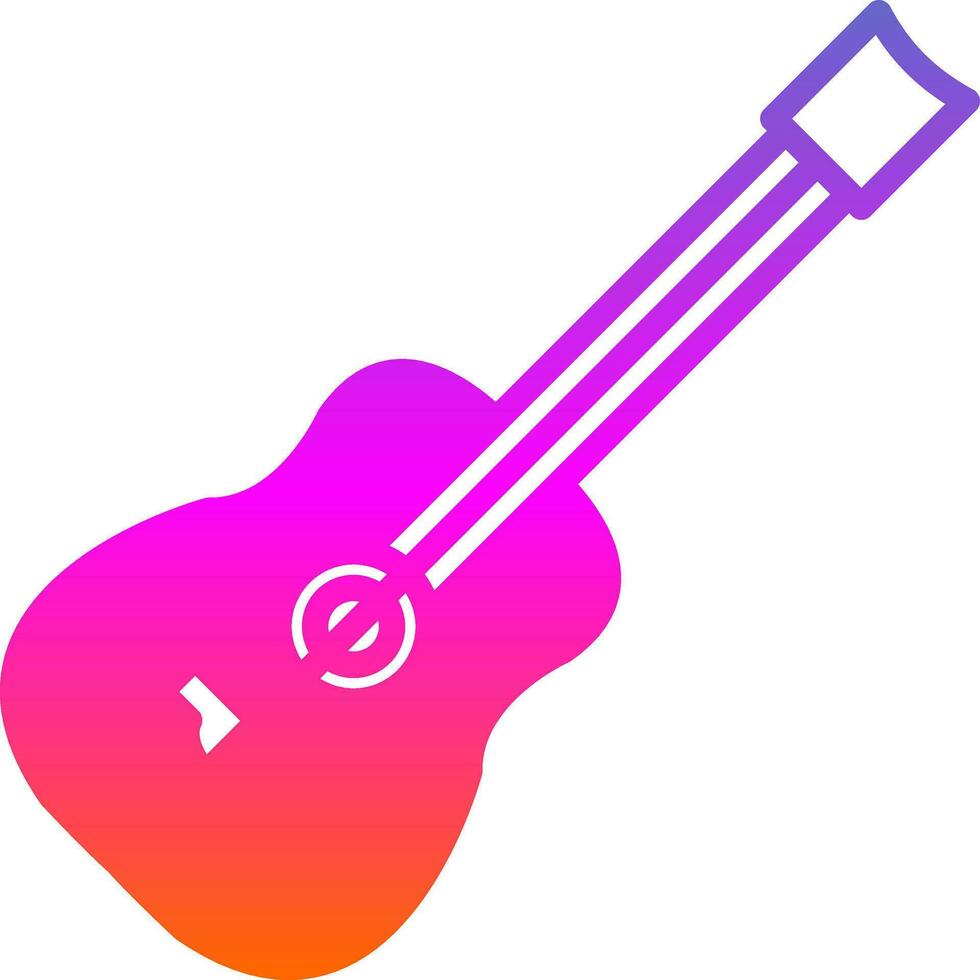 Guitar Vector Icon Design