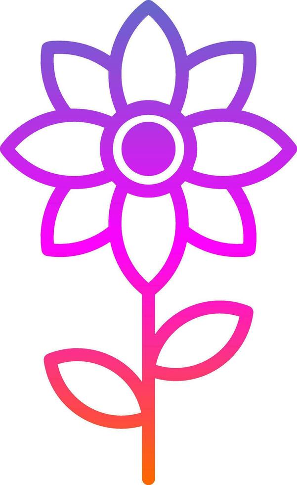 Flower Vector Icon Design