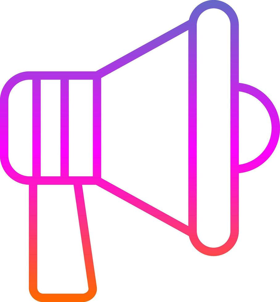 Loudspeaker Vector Icon Design