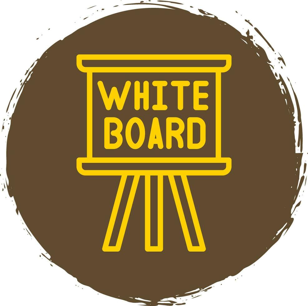 Whiteboard Vector Icon Design