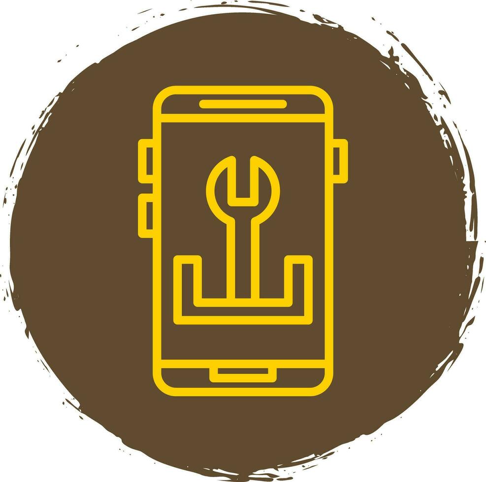 App Troubleshooting Vector Icon Design