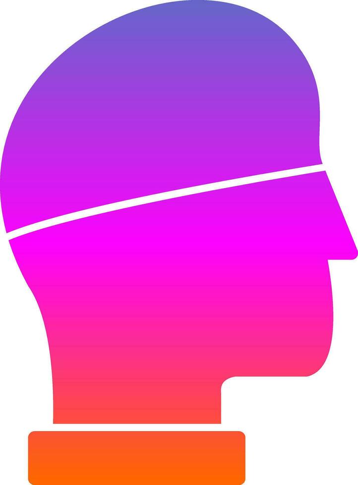 diseño de icono de vector de cerebro