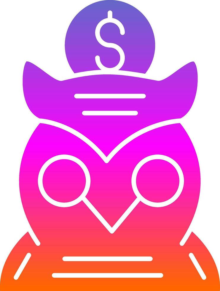 Owl Vector Icon Design