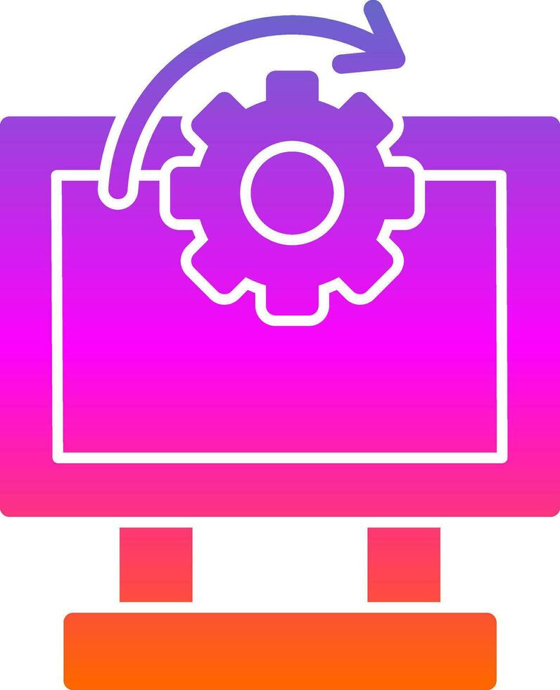 Software Update Vector Icon Design