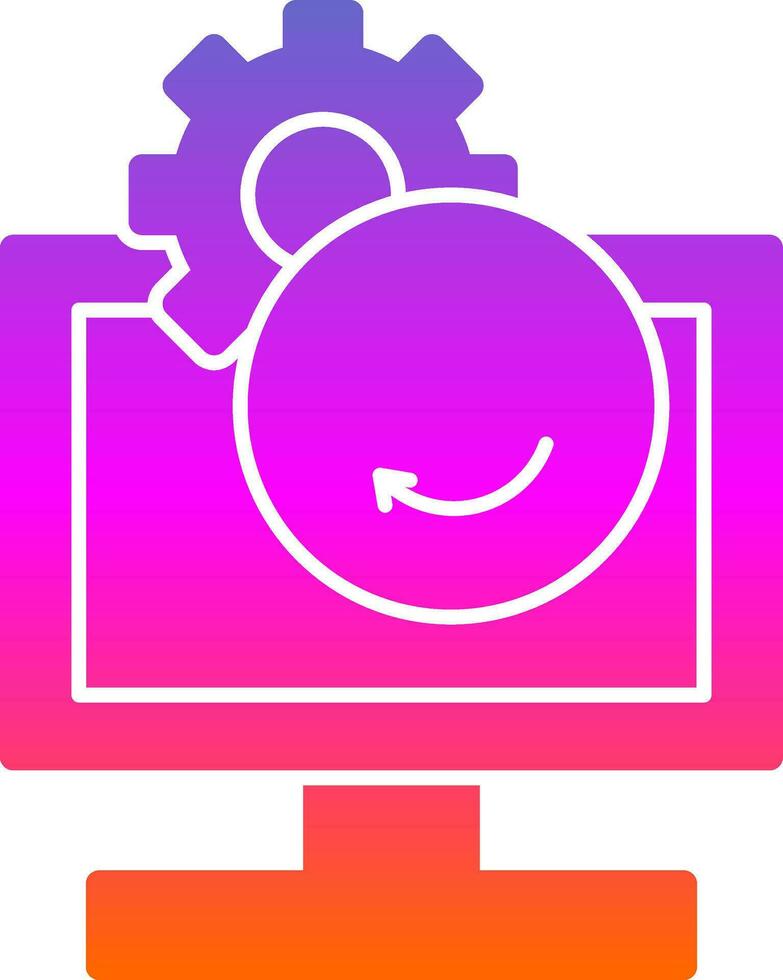 Account Recovery Vector Icon Design