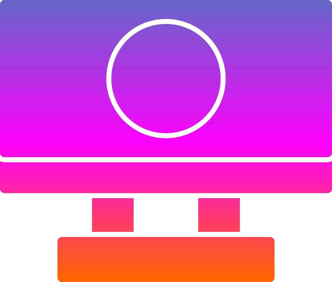 Remote Desktop Vector Icon Design