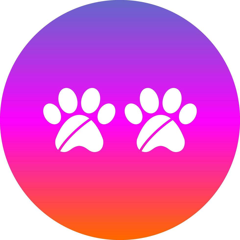 Paw Vector Icon Design
