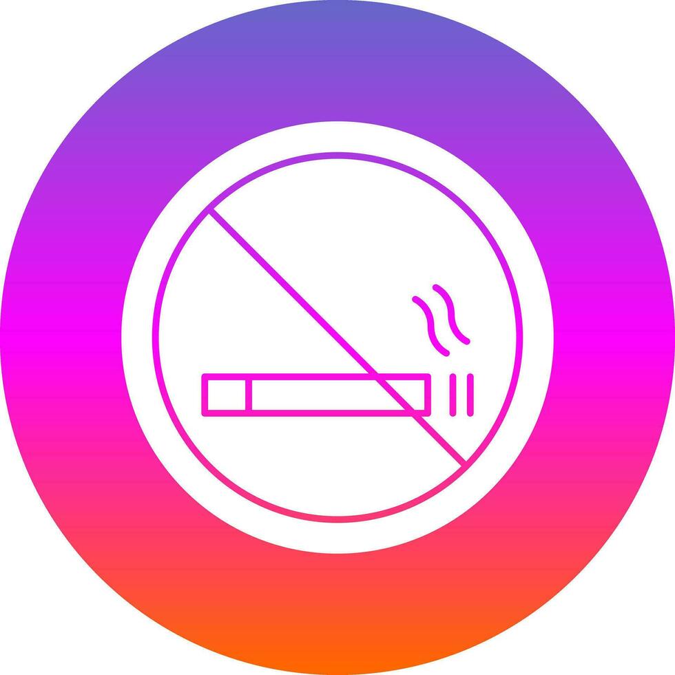 No smoking Vector Icon Design