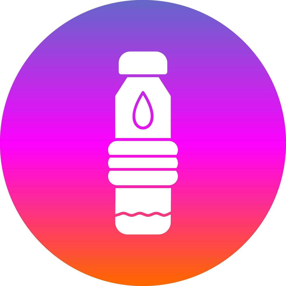 Water bottle Vector Icon Design