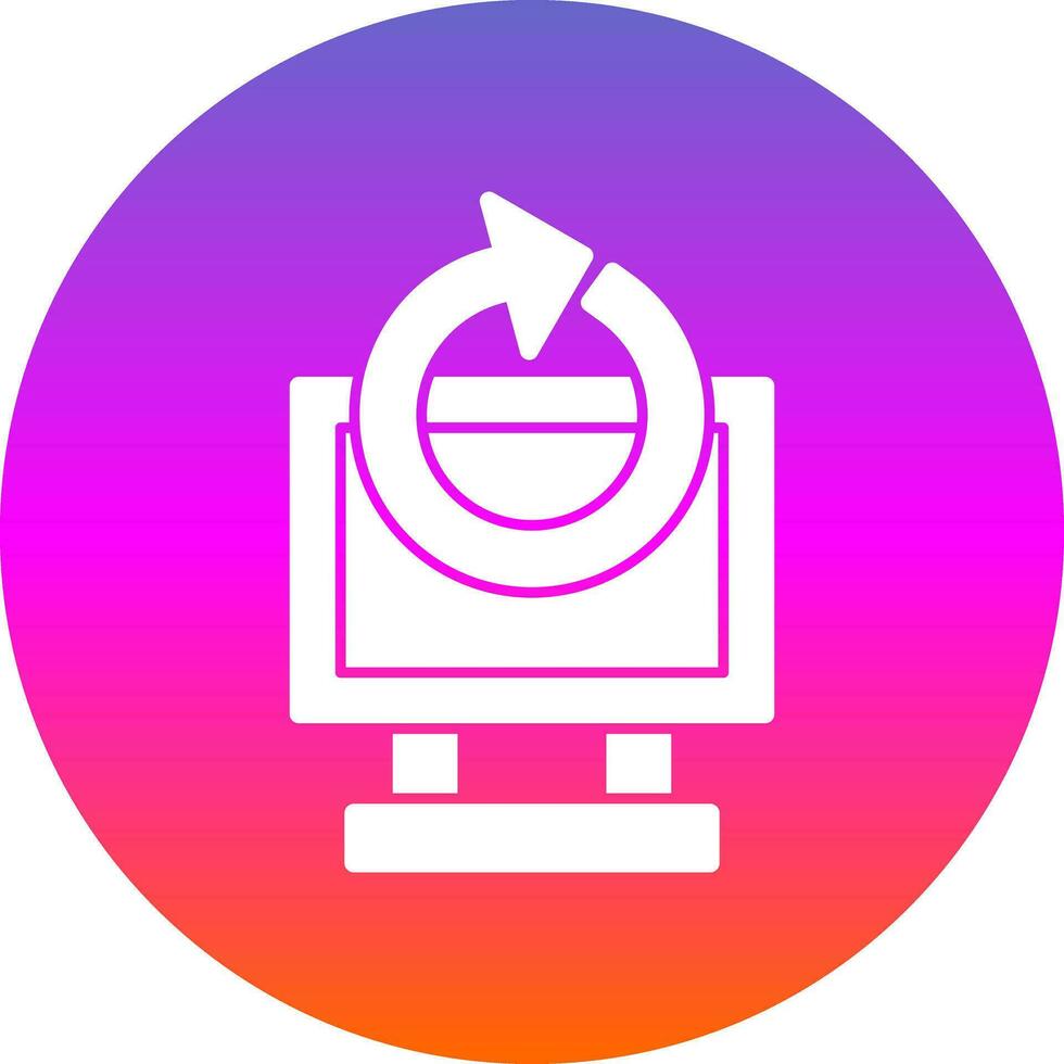 Data Recovery Vector Icon Design