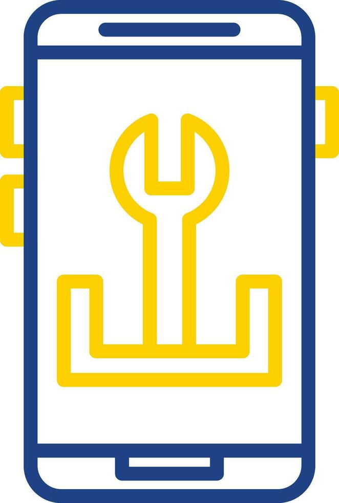 App Troubleshooting Vector Icon Design