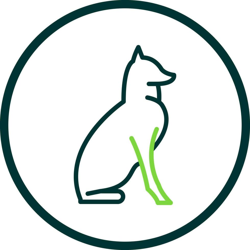 Dog Vector Icon Design