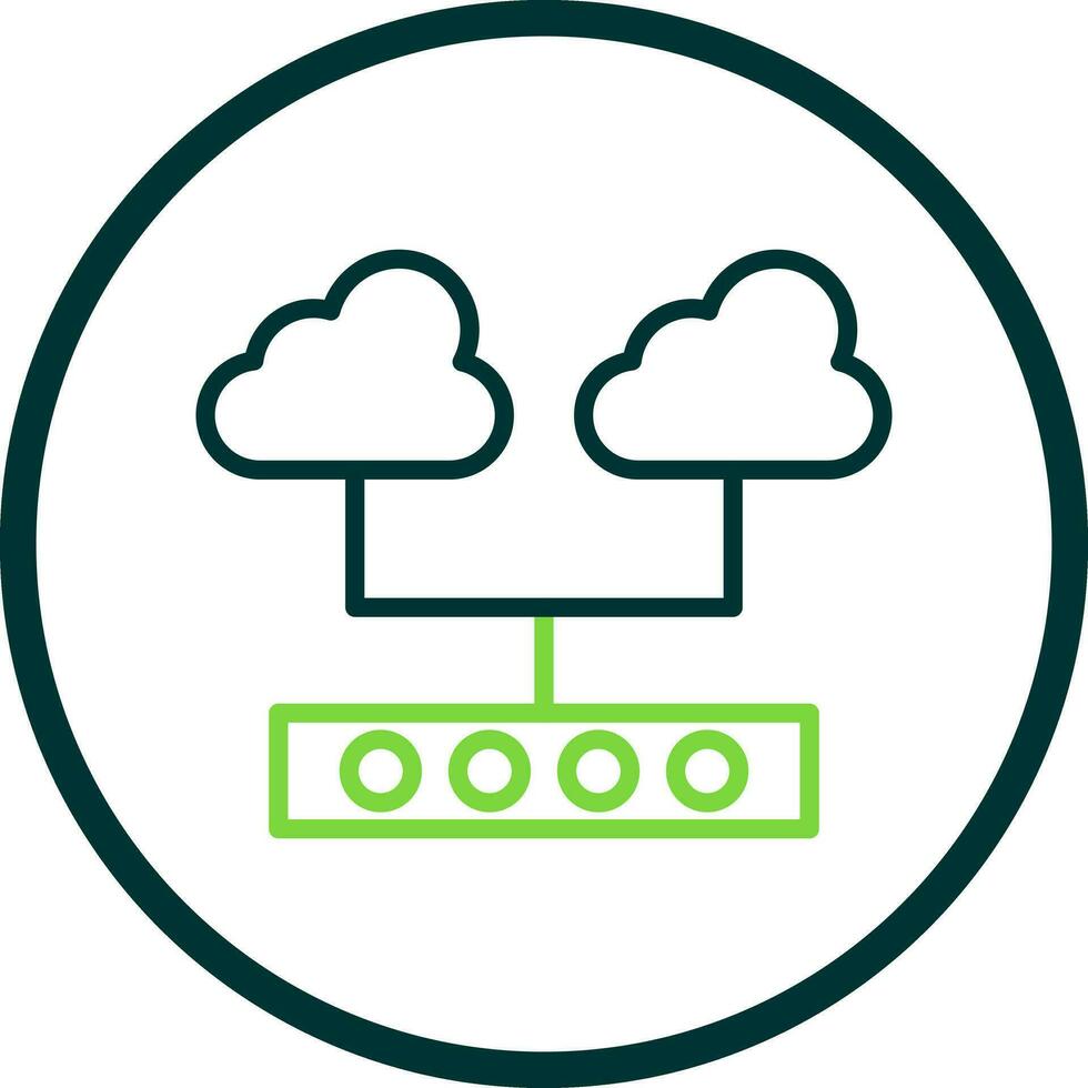 Cloud Support Vector Icon Design