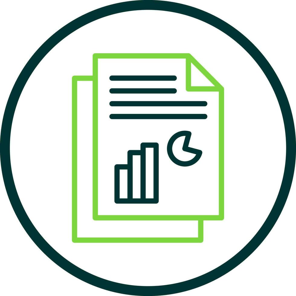 Seo Report Vector Icon Design
