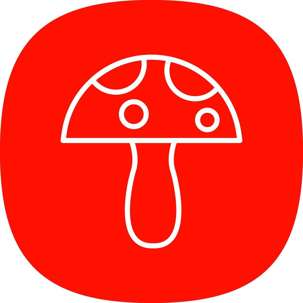 Toadstool Vector Icon Design