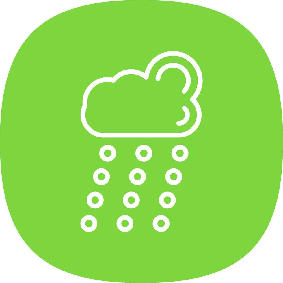 Rain Vector Icon Design