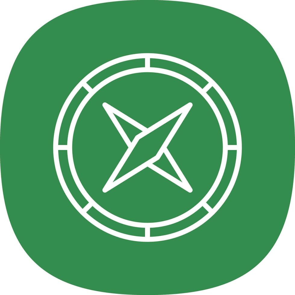 Compass Vector Icon Design