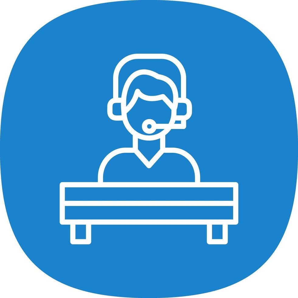 Help Desk Vector Icon Design