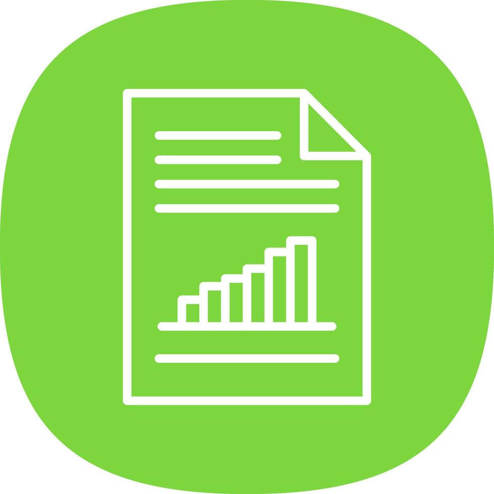 Bar Chart Vector Icon Design