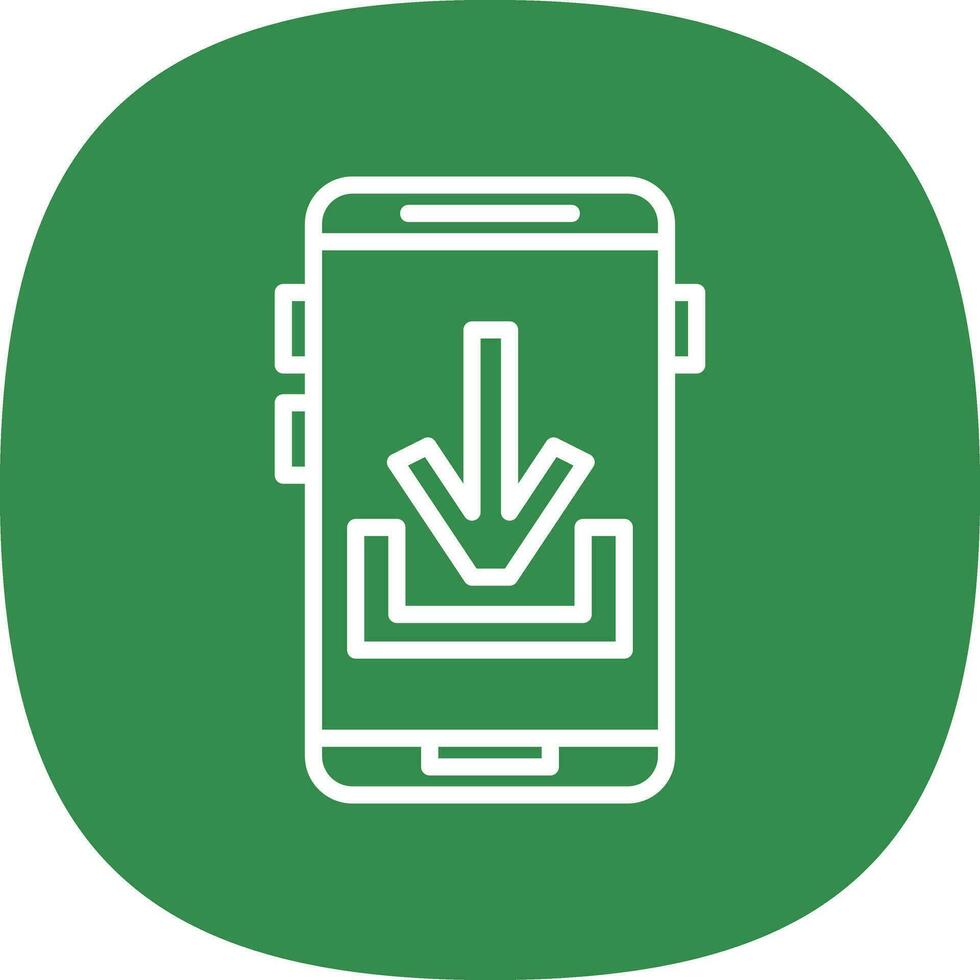App Installation Vector Icon Design