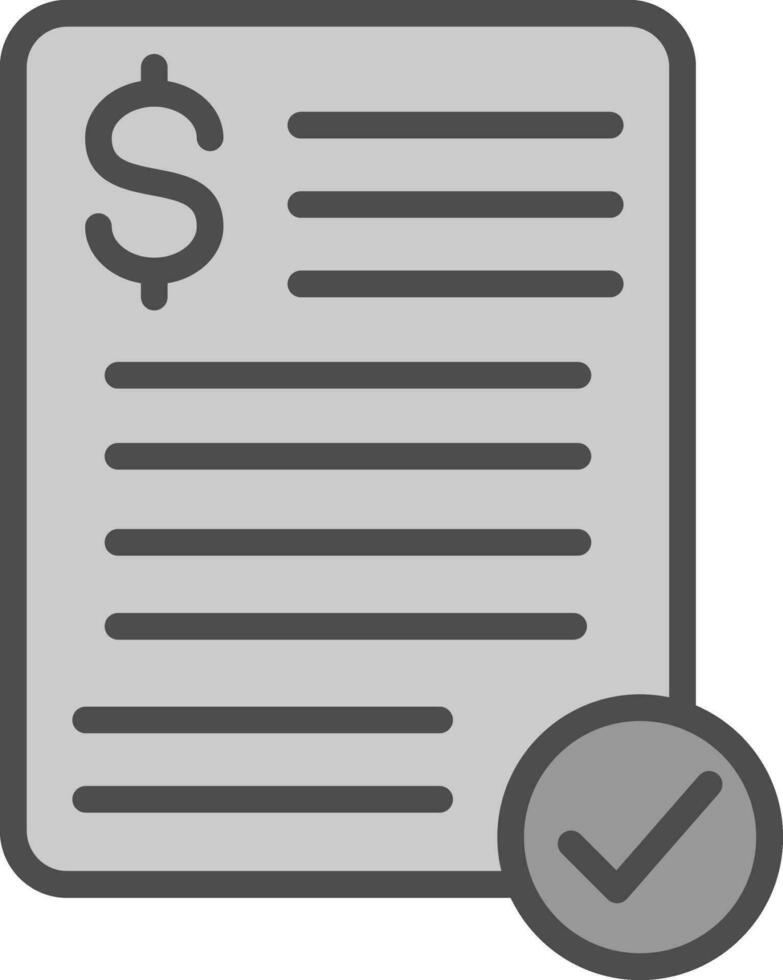 Bills Vector Icon Design