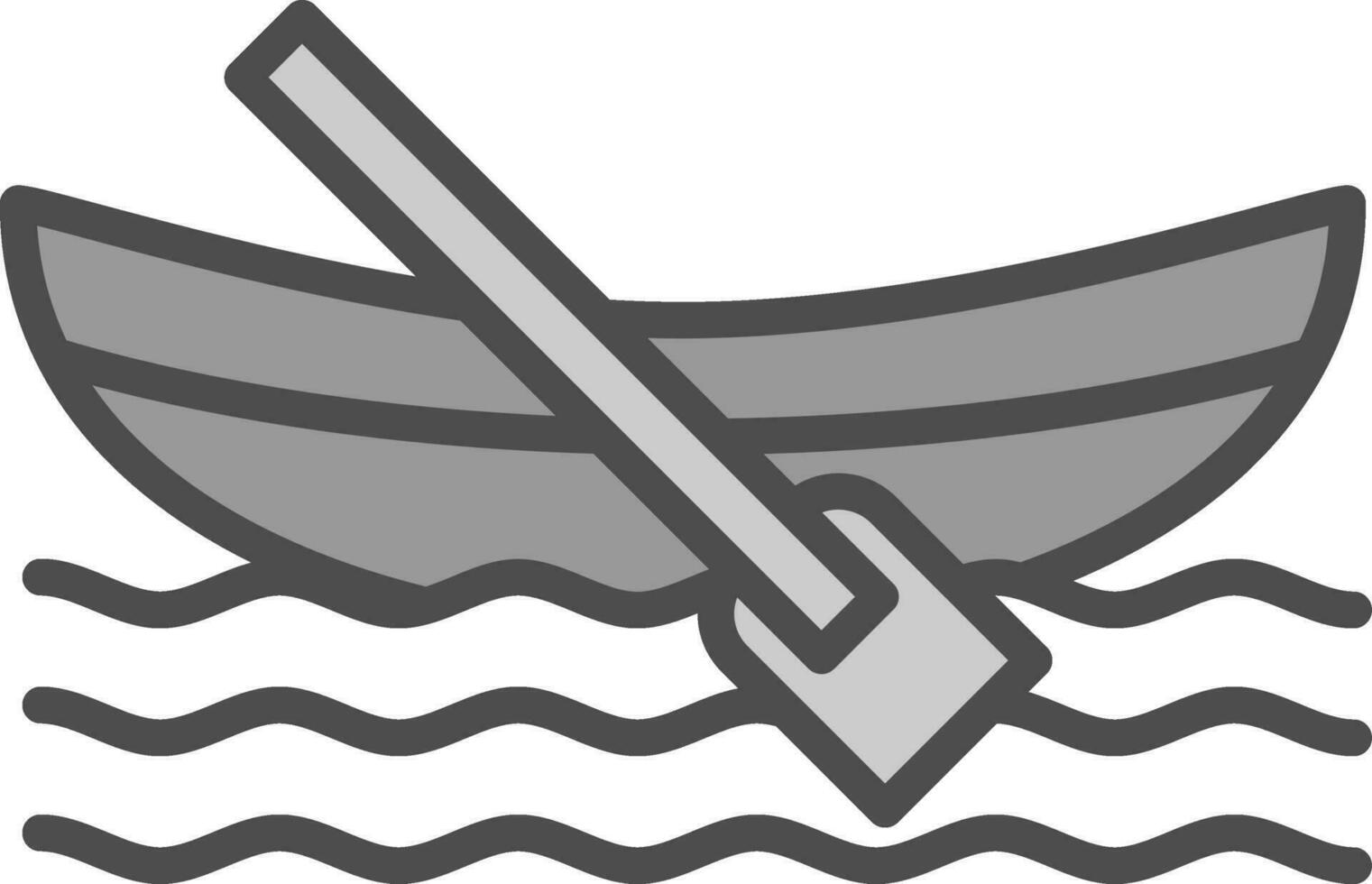 Dinghy Vector Icon Design