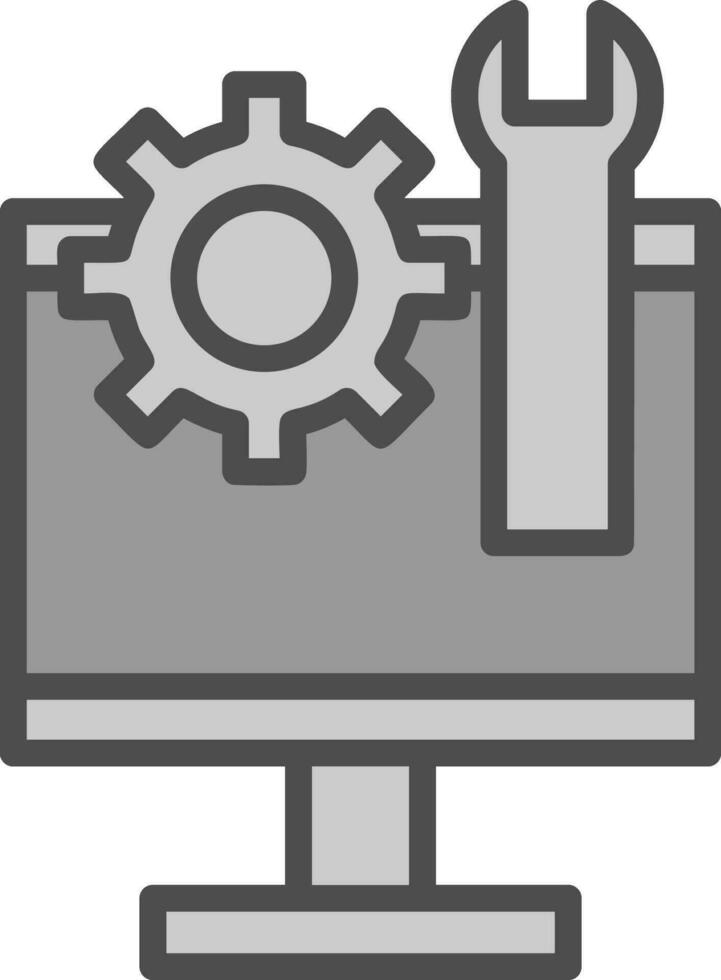 Hardware Repair Vector Icon Design