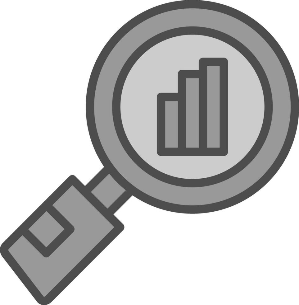 Analysis Vector Icon Design
