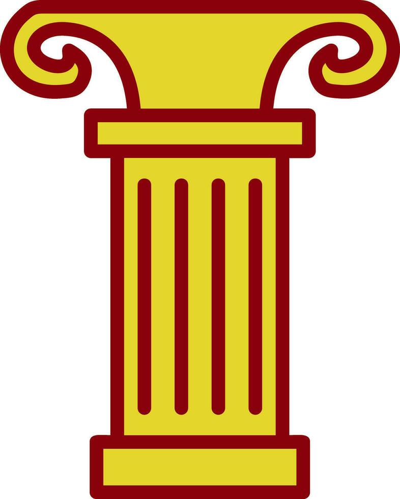 Pillar Vector Icon Design