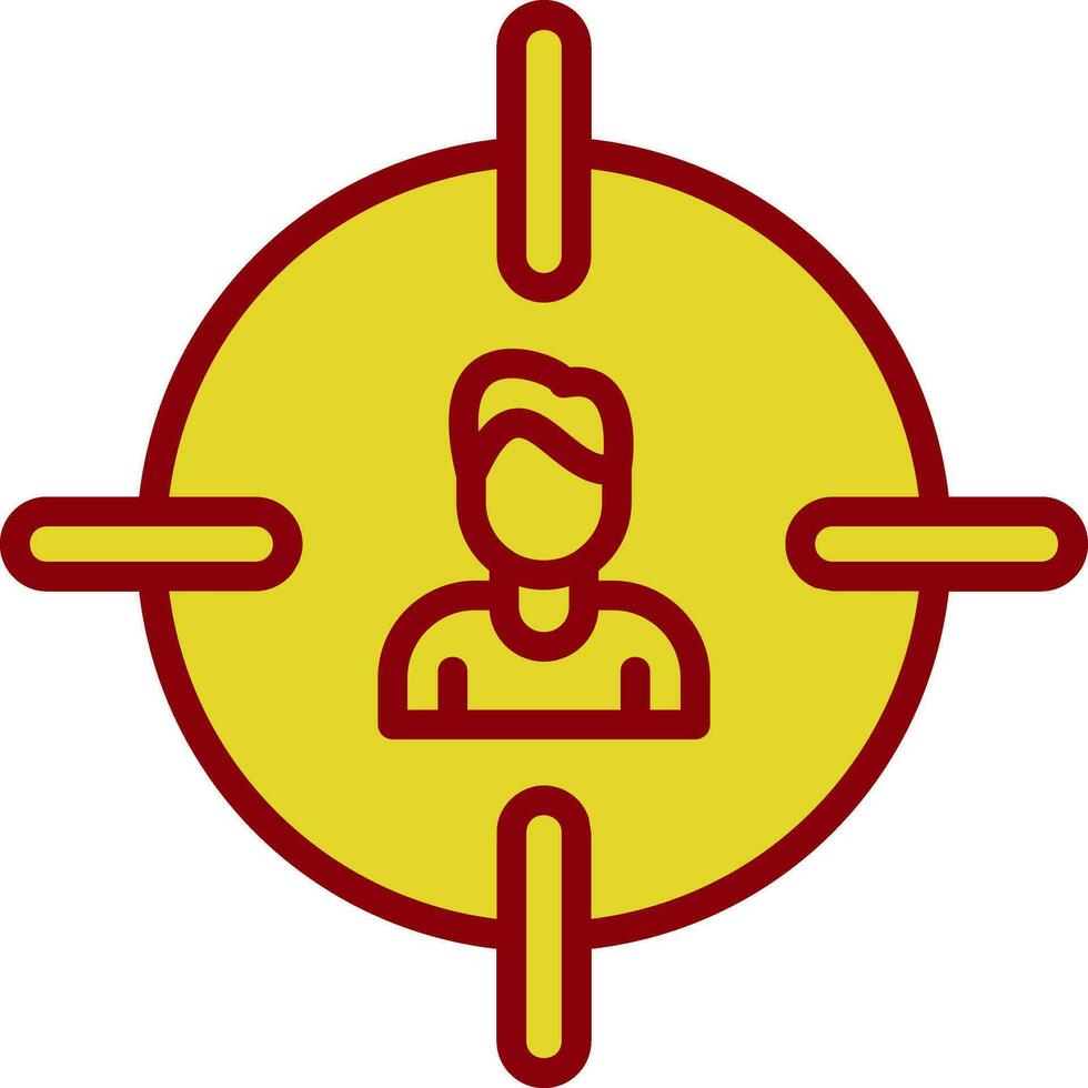 Target Audience Vector Icon Design