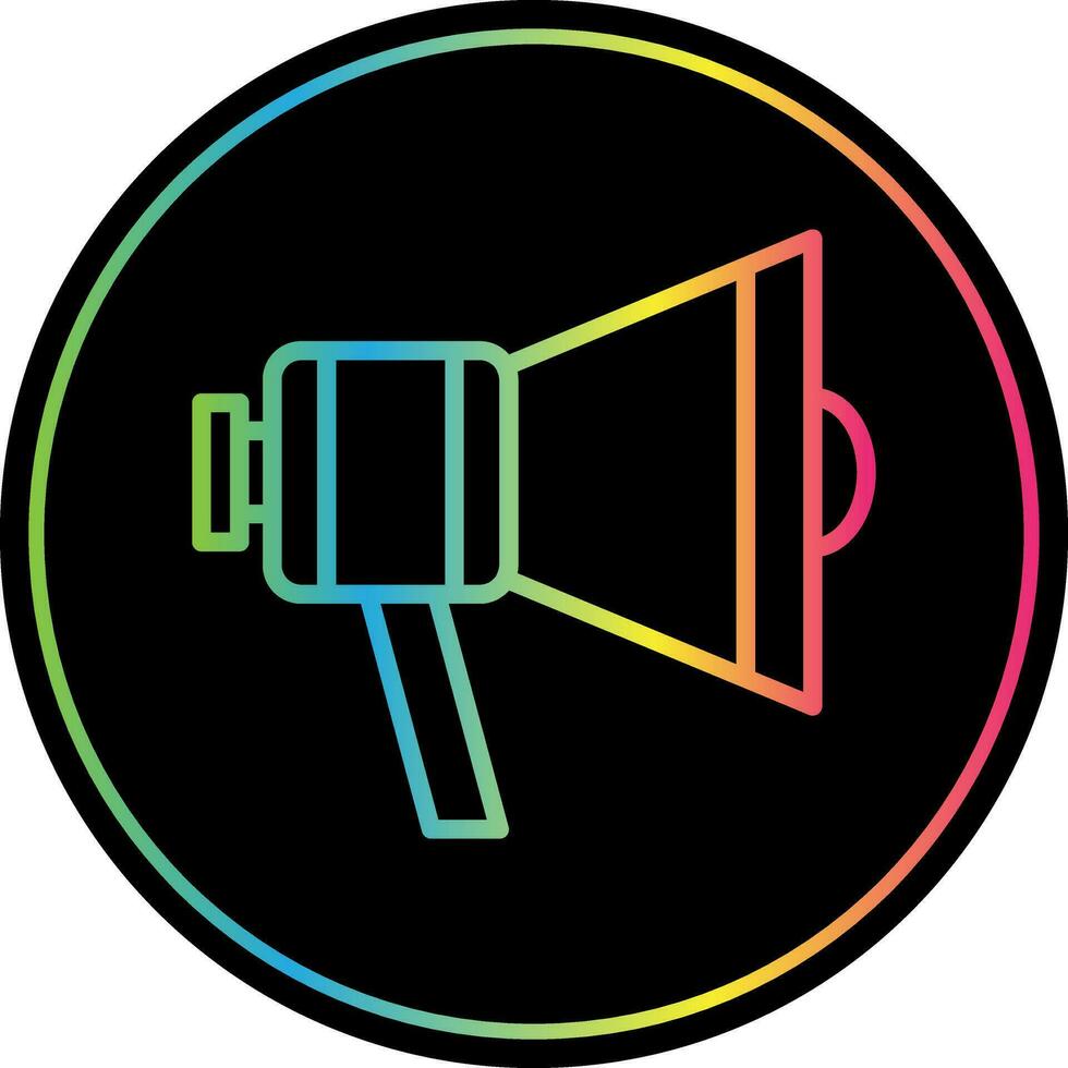 Megaphone Vector Icon Design