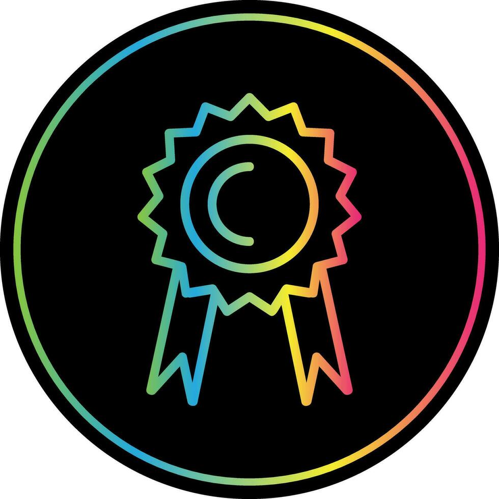 Award Vector Icon Design