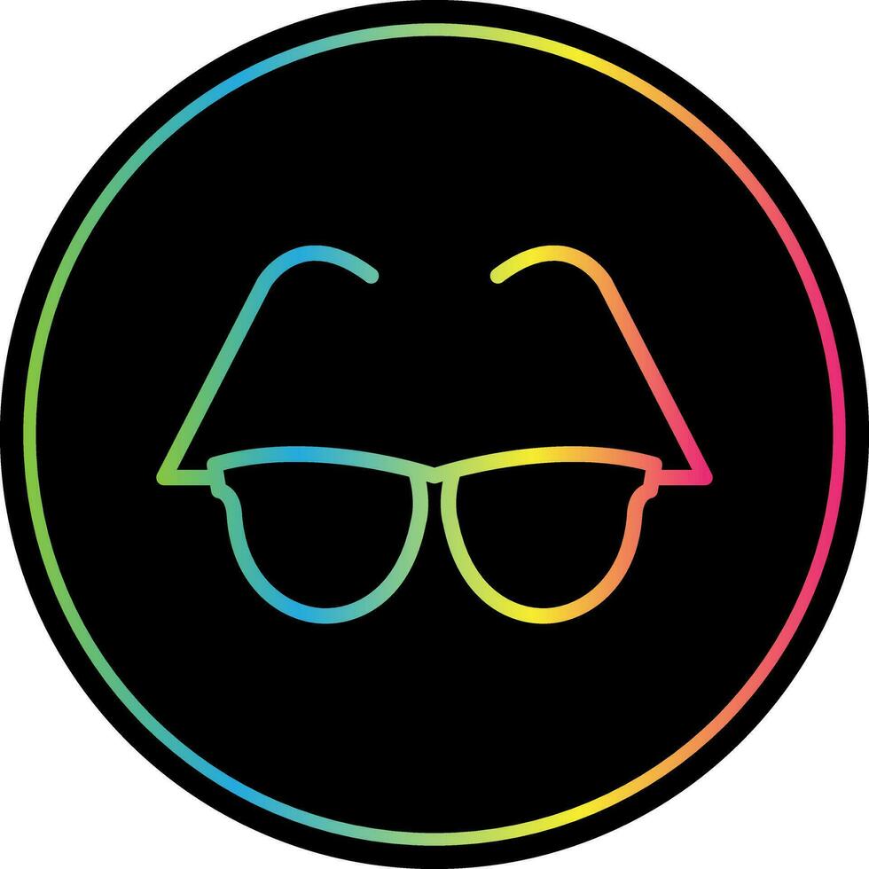 Glasses Vector Icon Design