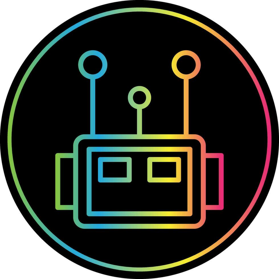 Virtual Assistance Vector Icon Design