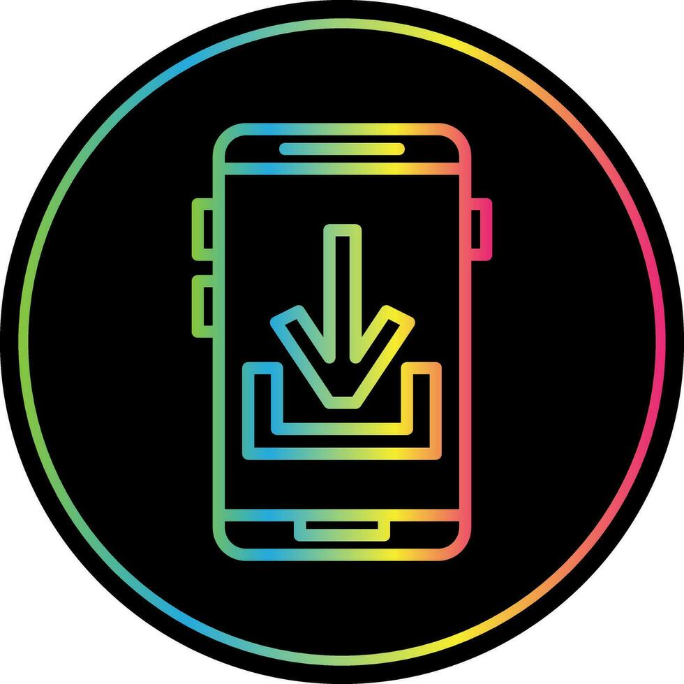 App Installation Vector Icon Design