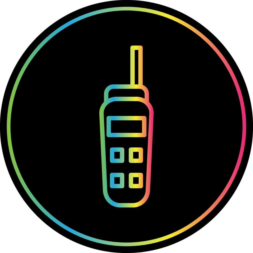 Walkie talkie Vector Icon Design