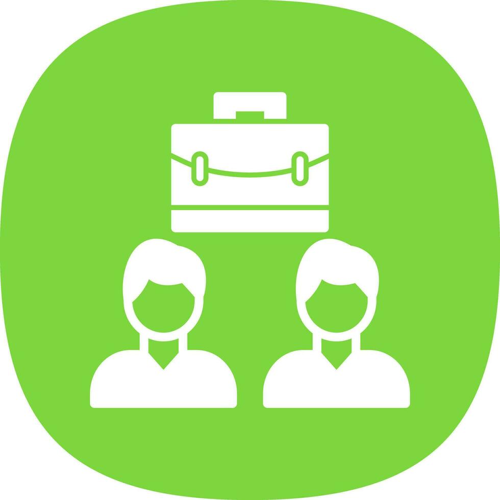 Business meeting Vector Icon Design