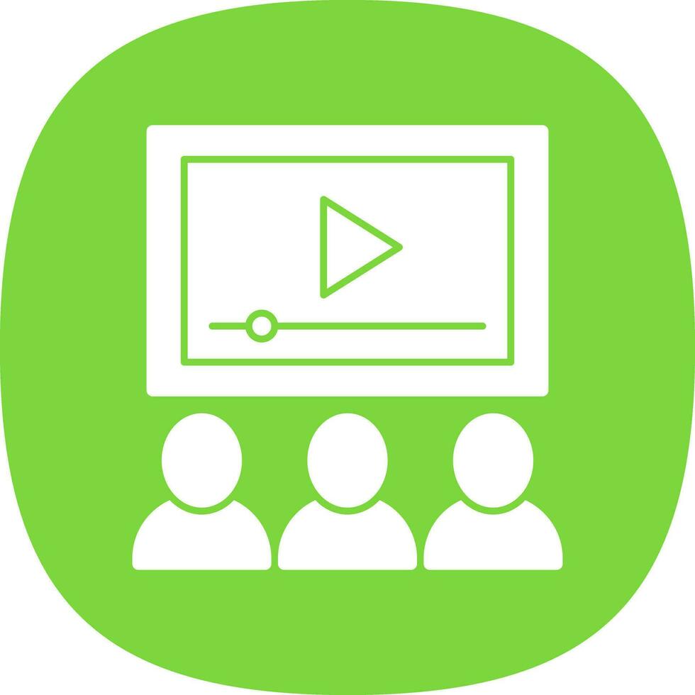 Watching Vector Icon Design