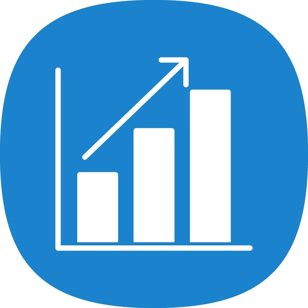 Bar chart Vector Icon Design