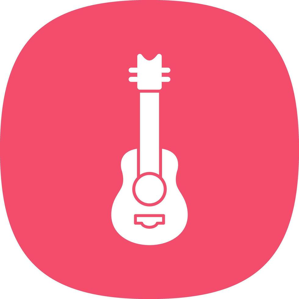 diseño de icono de vector de guitarra