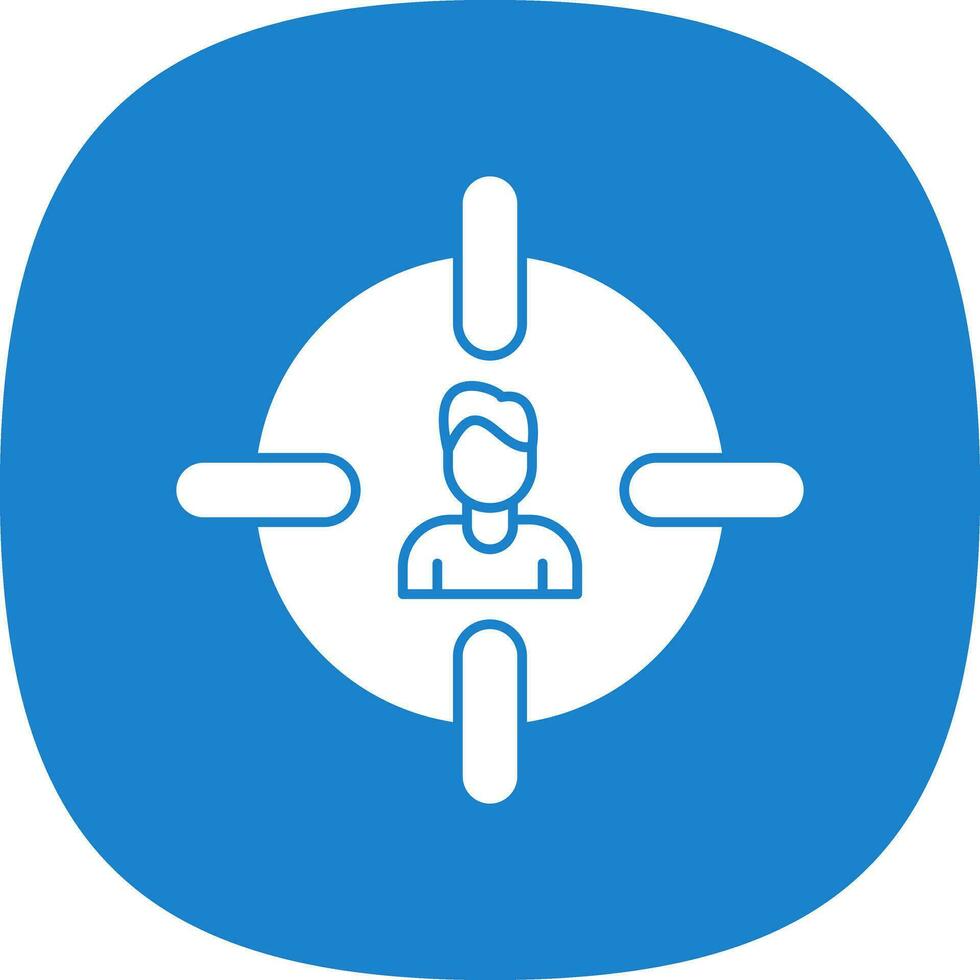 Target Audience Vector Icon Design